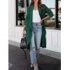 imageANRABESS Womens Long Cardigan Sweater 2025 Fall Fashion Casual Oversized Knit Open Front Coatigan Jacket Coat Trendy OutfitsOpal Green
