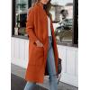 imageANRABESS Womens Long Cardigan Sweater 2025 Fall Fashion Casual Oversized Knit Open Front Coatigan Jacket Coat Trendy OutfitsOrange