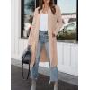 imageANRABESS Womens Long Cardigan Sweater 2025 Fall Fashion Casual Oversized Knit Open Front Coatigan Jacket Coat Trendy OutfitsPink