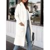 imageANRABESS Womens Long Cardigan Sweater 2025 Fall Fashion Casual Oversized Knit Open Front Coatigan Jacket Coat Trendy OutfitsWhite