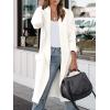 imageANRABESS Womens Long Cardigan Sweater 2025 Fall Fashion Casual Oversized Knit Open Front Coatigan Jacket Coat Trendy OutfitsWhite