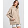 imageANRABESS Womens Oversized Hoodies Sweatshirts Fleece Pullover Top 2024 Fall Trendy Outfits Teen Girls Preppy ClothesBrown