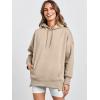 imageANRABESS Womens Oversized Hoodies Sweatshirts Fleece Pullover Top 2024 Fall Trendy Outfits Teen Girls Preppy ClothesBrown