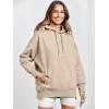 imageANRABESS Womens Oversized Hoodies Sweatshirts Fleece Pullover Top 2024 Fall Trendy Outfits Teen Girls Preppy ClothesBrown