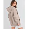 imageANRABESS Womens Oversized Hoodies Sweatshirts Fleece Pullover Top 2024 Fall Trendy Outfits Teen Girls Preppy ClothesLight Khaki
