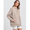 imageANRABESS Womens Oversized Hoodies Sweatshirts Fleece Pullover Top 2024 Fall Trendy Outfits Teen Girls Preppy ClothesLight Khaki
