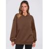 imageANRABESS Womens Oversized V Neck Sweatshirt Fleece Long Sleeve Hoodies Pullover Comfy Top Outfits 2024 Teen Preppy ClothesCoffee