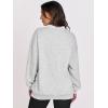 imageANRABESS Womens Oversized V Neck Sweatshirt Fleece Long Sleeve Hoodies Pullover Comfy Top Outfits 2024 Teen Preppy ClothesLight Gray