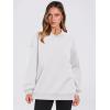 imageANRABESS Womens Oversized V Neck Sweatshirt Fleece Long Sleeve Hoodies Pullover Comfy Top Outfits 2024 Teen Preppy ClothesWhite