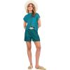 imageANRABESS Womens Two Piece Summer Outfits Knit Sweater Short Sets Pullover Tops ampamp Shorts Lounge Matching Clothes SetDeep Green