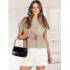 imageANRABESS Womens Two Piece Summer Outfits Knit Sweater Short Sets Pullover Tops ampamp Shorts Lounge Matching Clothes SetKhaki White