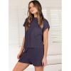 imageANRABESS Womens Two Piece Summer Outfits Knit Sweater Short Sets Pullover Tops ampamp Shorts Lounge Matching Clothes SetPurple