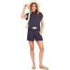 imageANRABESS Womens Two Piece Summer Outfits Knit Sweater Short Sets Pullover Tops ampamp Shorts Lounge Matching Clothes SetPurple