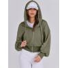 imageANRABESS Womens Zip Up Hoodies Cropped Sweatshirts Casual Zip Jackets 2025 Fashion Trendy Spring OutfitsArmy Green