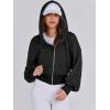 imageANRABESS Womens Zip Up Hoodies Cropped Sweatshirts Casual Zip Jackets 2025 Fashion Trendy Spring OutfitsBlack