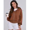 imageANRABESS Womens Zip Up Hoodies Cropped Sweatshirts Casual Zip Jackets 2025 Fashion Trendy Spring OutfitsCaramel