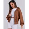 imageANRABESS Womens Zip Up Hoodies Cropped Sweatshirts Casual Zip Jackets 2025 Fashion Trendy Spring OutfitsCaramel