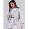 imageANRABESS Womens Zip Up Hoodies Cropped Sweatshirts Casual Zip Jackets 2025 Fashion Trendy Spring OutfitsGrey
