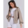 imageANRABESS Womens Zip Up Hoodies Cropped Sweatshirts Casual Zip Jackets 2025 Fashion Trendy Spring OutfitsKhaki