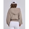 imageANRABESS Womens Zip Up Hoodies Cropped Sweatshirts Casual Zip Jackets 2025 Fashion Trendy Spring OutfitsKhaki