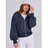 imageANRABESS Womens Zip Up Hoodies Cropped Sweatshirts Casual Zip Jackets 2025 Fashion Trendy Spring OutfitsNavy Blue