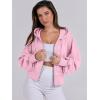 imageANRABESS Womens Zip Up Hoodies Cropped Sweatshirts Casual Zip Jackets 2025 Fashion Trendy Spring OutfitsPink