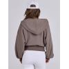 imageANRABESS Womens Zip Up Hoodies Cropped Sweatshirts Casual Zip Jackets 2025 Fashion Trendy Spring OutfitsTaupe