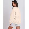 imageANRABESS Sweatshirt for Women Oversized Crewneck Hoodies Fleece Casual Pullover Top Fall Fashion Outfits Clothes 2025Apricot