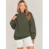 imageANRABESS Sweatshirt for Women Oversized Crewneck Hoodies Fleece Casual Pullover Top Fall Fashion Outfits Clothes 2025Army Green