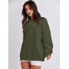 imageANRABESS Sweatshirt for Women Oversized Crewneck Hoodies Fleece Casual Pullover Top Fall Fashion Outfits Clothes 2025Army Green