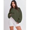 imageANRABESS Sweatshirt for Women Oversized Crewneck Hoodies Fleece Casual Pullover Top Fall Fashion Outfits Clothes 2025Army Green