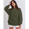 imageANRABESS Sweatshirt for Women Oversized Crewneck Hoodies Fleece Casual Pullover Top Fall Fashion Outfits Clothes 2025Army Green