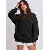 imageANRABESS Sweatshirt for Women Oversized Crewneck Hoodies Fleece Casual Pullover Top Fall Fashion Outfits Clothes 2025Black