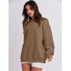 imageANRABESS Sweatshirt for Women Oversized Crewneck Hoodies Fleece Casual Pullover Top Fall Fashion Outfits Clothes 2025Brown
