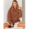 imageANRABESS Sweatshirt for Women Oversized Crewneck Hoodies Fleece Casual Pullover Top Fall Fashion Outfits Clothes 2025Caramel