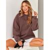 imageANRABESS Sweatshirt for Women Oversized Crewneck Hoodies Fleece Casual Pullover Top Fall Fashion Outfits Clothes 2025Coffee