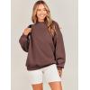 imageANRABESS Sweatshirt for Women Oversized Crewneck Hoodies Fleece Casual Pullover Top Fall Fashion Outfits Clothes 2025Coffee