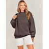imageANRABESS Sweatshirt for Women Oversized Crewneck Hoodies Fleece Casual Pullover Top Fall Fashion Outfits Clothes 2025Dark Brown