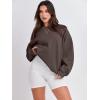 imageANRABESS Sweatshirt for Women Oversized Crewneck Hoodies Fleece Casual Pullover Top Fall Fashion Outfits Clothes 2025Dark Brown