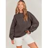 imageANRABESS Sweatshirt for Women Oversized Crewneck Hoodies Fleece Casual Pullover Top Fall Fashion Outfits Clothes 2025Dark Brown