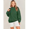 imageANRABESS Sweatshirt for Women Oversized Crewneck Hoodies Fleece Casual Pullover Top Fall Fashion Outfits Clothes 2025Deep Green