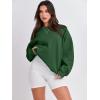 imageANRABESS Sweatshirt for Women Oversized Crewneck Hoodies Fleece Casual Pullover Top Fall Fashion Outfits Clothes 2025Deep Green