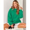 imageANRABESS Sweatshirt for Women Oversized Crewneck Hoodies Fleece Casual Pullover Top Fall Fashion Outfits Clothes 2025Grass