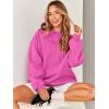 imageANRABESS Sweatshirt for Women Oversized Crewneck Hoodies Fleece Casual Pullover Top Fall Fashion Outfits Clothes 2025Hot Pink