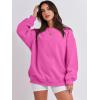 imageANRABESS Sweatshirt for Women Oversized Crewneck Hoodies Fleece Casual Pullover Top Fall Fashion Outfits Clothes 2025Hot Pink