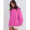 imageANRABESS Sweatshirt for Women Oversized Crewneck Hoodies Fleece Casual Pullover Top Fall Fashion Outfits Clothes 2025Hot Pink