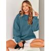 imageANRABESS Sweatshirt for Women Oversized Crewneck Hoodies Fleece Casual Pullover Top Fall Fashion Outfits Clothes 2025Lake Blue