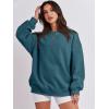 imageANRABESS Sweatshirt for Women Oversized Crewneck Hoodies Fleece Casual Pullover Top Fall Fashion Outfits Clothes 2025Lake Blue