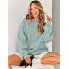 imageANRABESS Sweatshirt for Women Oversized Crewneck Hoodies Fleece Casual Pullover Top Fall Fashion Outfits Clothes 2025Light Green