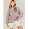 imageANRABESS Sweatshirt for Women Oversized Crewneck Hoodies Fleece Casual Pullover Top Fall Fashion Outfits Clothes 2025Light Khaki